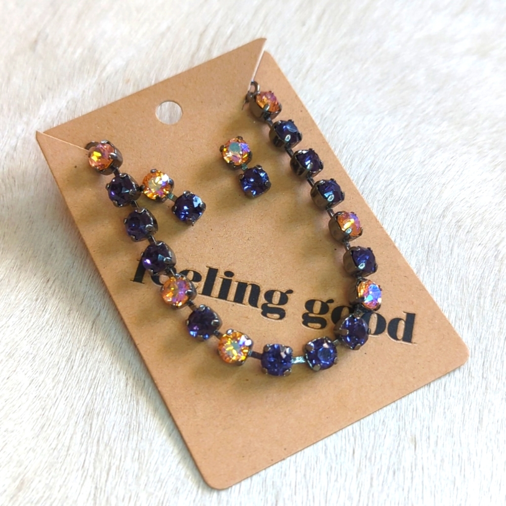 Austrian Crystal bracelet set